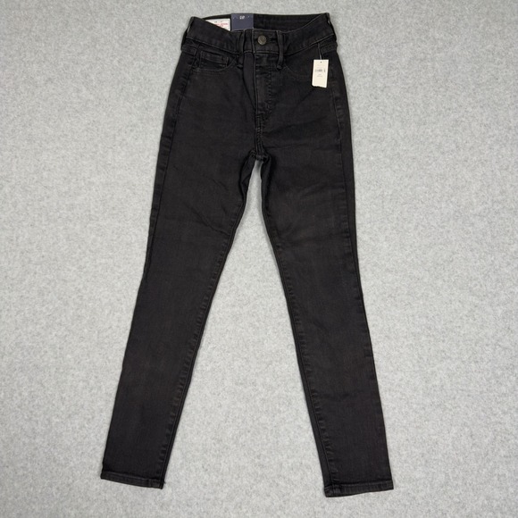 GAP Denim - NWT GAP Universal Jegging High Rise Petite Jeans Black Size 0P